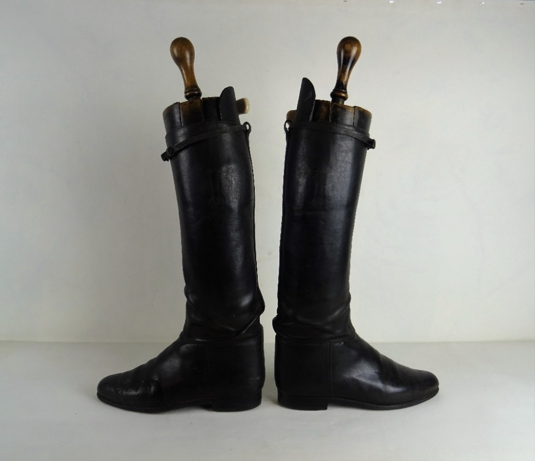 Pair of Edwardian Leather Riding Boots